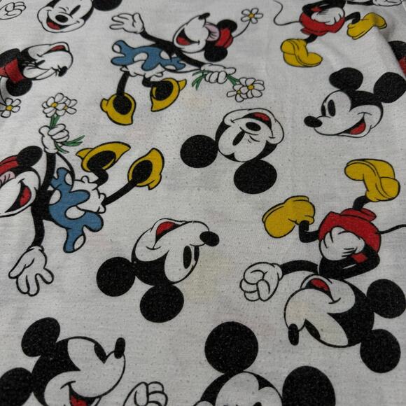 Disney Mickey Mouse Extended Shirt Women's Small Graphic Short Sleeve - Picture 6 of 8